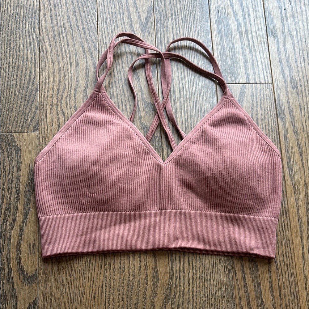 Aerie Pink Sports Bra Intimates & Sleepwear. Smoke and pet free home!